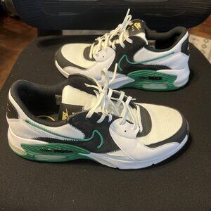 Nike Air Max Excee Men's Shoes – Size 10.5 – White/Malachite/Black (DZ0795-102)